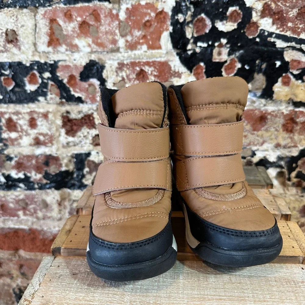 Sorel Waterproof Brown Winter Snow Boots Toddler 9 Classic